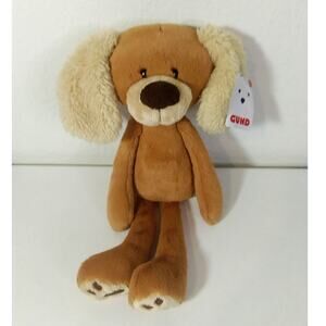 GUND Take-Along Friends NWT Masi Puppy Dog Floppy Ear Plush Stuffed Animal 15"